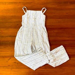 striped summer romper